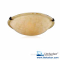 2/3 Light Domestic Amber Ceiling Lamp